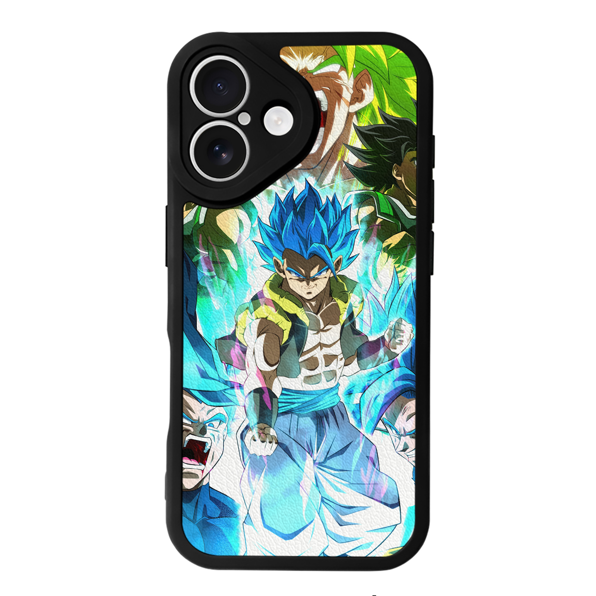 （画像用） ドラゴンボール DRAGON BALL 【iPhone 16シリーズ対応】シリコンスマホケース（レザー調） 材質：シリコン